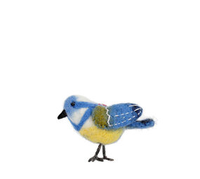 Sjaal met verhaal Sjaal met verhaal - hanger vogel - pimpelmeesje