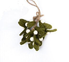 Sjaal met verhaal Sjaal met verhaal - hanger - mistletoe groot