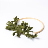 Sjaal met verhaal Sjaal met verhaal - krans hout - mistletoe