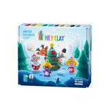 Hey Clay Hey Clay - boetseerklei - winter holidays (15 potjes)