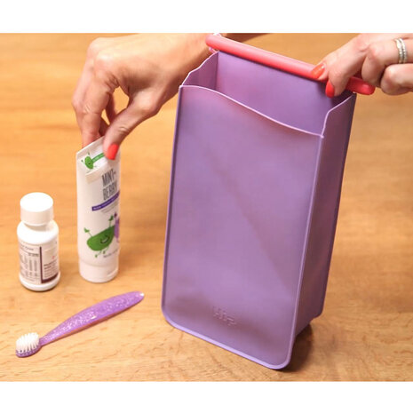 HIP HIP - herbruikbare lunch pack medium - paars HIP HIP - herbruikbare lunch pack medium - paars