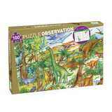 Djeco Djeco - zoek puzzel - dinosaurs (100 stukjes) Djeco Djeco - zoek puzzel - dinosaurs (100 stukjes)