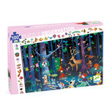 Djeco Djeco - zoek puzzel - enchanted forest  (100 stukjes)