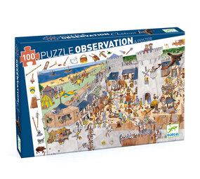 Djeco Djeco - zoek puzzel - het fort (100 stukjes)