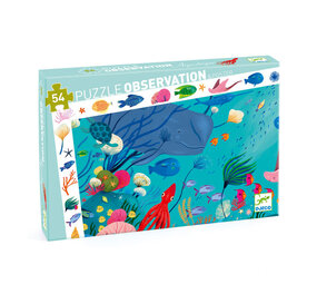 Djeco Djeco - zoek puzzel - onderwaterleven (54 stukjes) Djeco Djeco - zoek puzzel - onderwaterleven (54 stukjes)