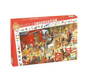 Djeco Djeco - zoek puzzel - paardrijden (200 stukjes) Djeco Djeco - zoek puzzel - paardrijden (200 stukjes)