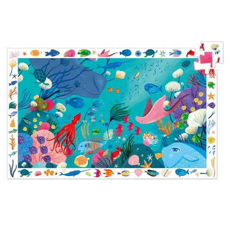 Djeco Djeco - zoek puzzel - onderwaterleven (54 stukjes) Djeco Djeco - zoek puzzel - onderwaterleven (54 stukjes)
