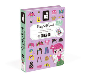 Janod Janod - magnetibook - verkleedfeest meisjes Janod Janod - magnetibook - verkleedfeest meisjes