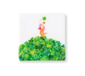 Storytiles Storytiles - tegel magneet - find your luck (6x6 cm)