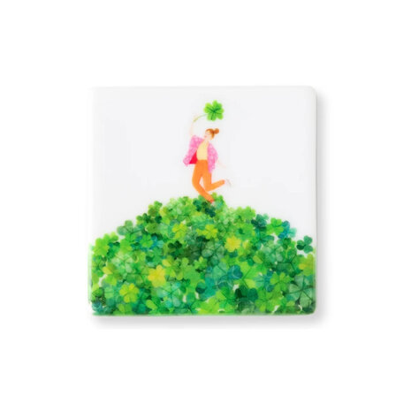 Storytiles Storytiles - tegel magneet - find your luck (6x6 cm) Storytiles Storytiles - tegel magneet - find your luck (6x6 cm)