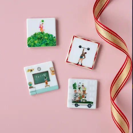 Storytiles Storytiles - tegel magneet - the next step (6x6 cm) Storytiles Storytiles - tegel magneet - the next step (6x6 cm)