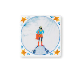 Storytiles Storytiles - tegel magneet - superwoman (6x6 cm) Storytiles Storytiles - tegel magneet - superwoman (6x6 cm)