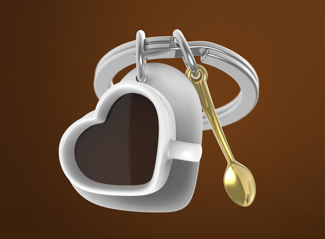 Metalmorphose Metalmorphose - sleutelhanger - koffieliefhebber