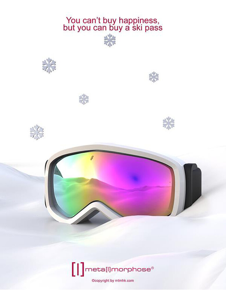 Metalmorphose Metalmorphose - sleutelhanger - skibril Metalmorphose Metalmorphose - sleutelhanger - skibril