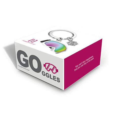 Metalmorphose Metalmorphose - sleutelhanger - skibril Metalmorphose Metalmorphose - sleutelhanger - skibril