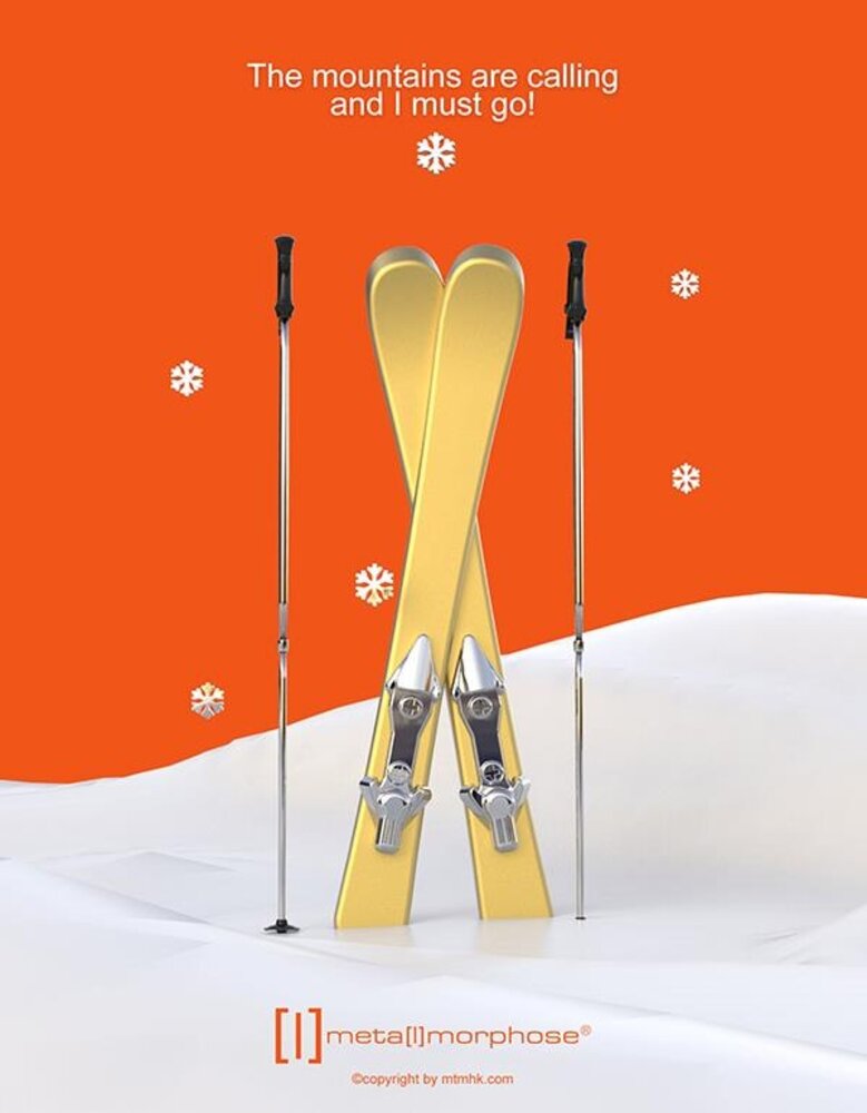Metalmorphose Metalmorphose - sleutelhanger - ski's Metalmorphose Metalmorphose - sleutelhanger - ski's