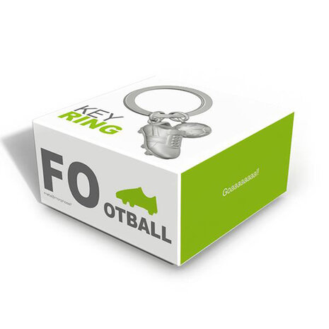 Metalmorphose Metalmorphose - sleutelhanger - voetbalschoen en bal Metalmorphose Metalmorphose - sleutelhanger - voetbalschoen en bal