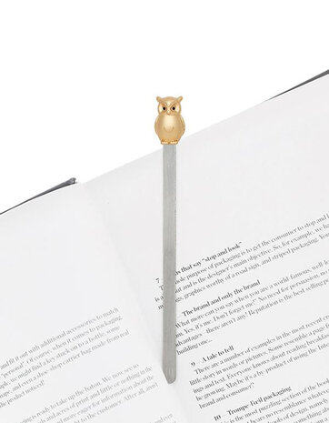 Metalmorphose Metalmorphose - boekenlegger - uil Metalmorphose Metalmorphose - boekenlegger - uil