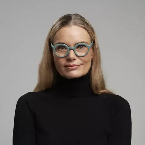 Okkia Okkia - leesbril lauro - rond - green sage Okkia Okkia - leesbril lauro - rond - green sage