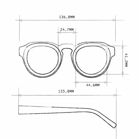 Okkia Okkia - zonnebril zeno - rond - green sage