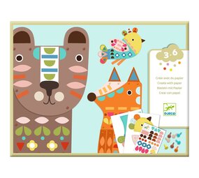 Djeco Djeco - collage - 3 grote dieren