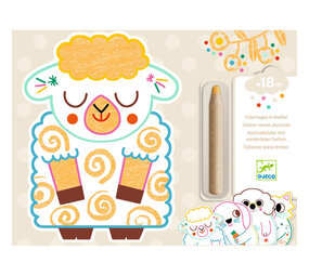 Djeco Djeco - magische kleurplaten - dieren