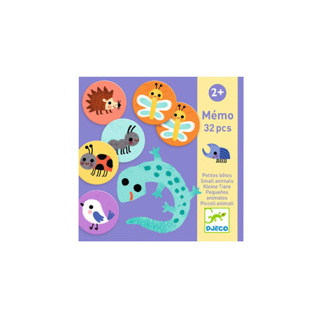 Djeco Djeco - memory - kleine beestjes