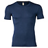 Engel Natur - wollen shirt heren korte mouw - navy blue Engel Natur - wollen shirt heren korte mouw - navy blue