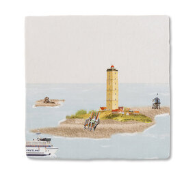 Storytiles Storytiles - tegel small - off to terschelling (10x10 cm)