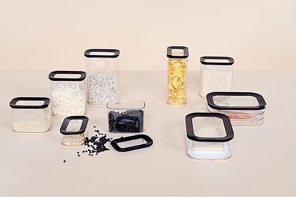 Mepal Mepal - bewaardoos modula 425 ml - zwart Mepal Mepal - bewaardoos modula 425 ml - zwart