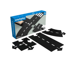 Way to play Way to play - flexibele autobaan - expressway (16 stuks) Way to play Way to play - flexibele autobaan - expressway (16 stuks)
