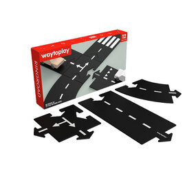 Way to play Way to play - flexibele autobaan - ringroad (12 stuks) Way to play Way to play - flexibele autobaan - ringroad (12 stuks)