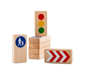 Way to play Way to play - road blocks - verkeersborden Way to play Way to play - road blocks - verkeersborden