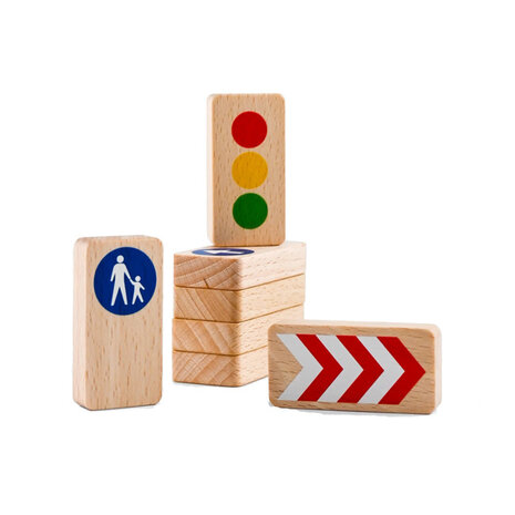 Way to play Way to play - road blocks - verkeersborden Way to play Way to play - road blocks - verkeersborden