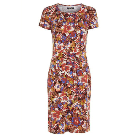 King Louie mona dress madeleine sienna red Hoge Ramen