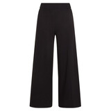 King Louie King Louie - border palazzo cropped pants milano crepe - black King Louie King Louie - border palazzo cropped pants milano crepe - black
