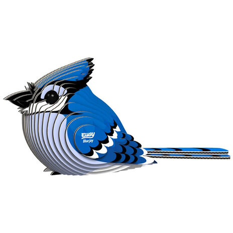 Eugy Eugy - 3d model - blauwe gaai (nr 067)