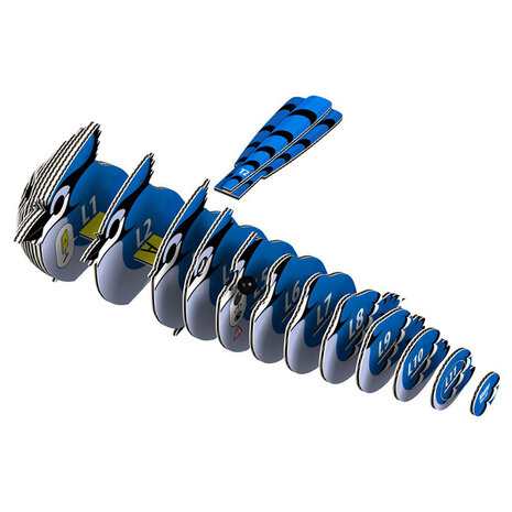 Eugy Eugy - 3d model - blauwe gaai (nr 067)