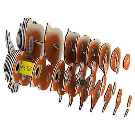 Eugy Eugy - 3d model - eekhoorn (nr 083) Eugy Eugy - 3d model - eekhoorn (nr 083)