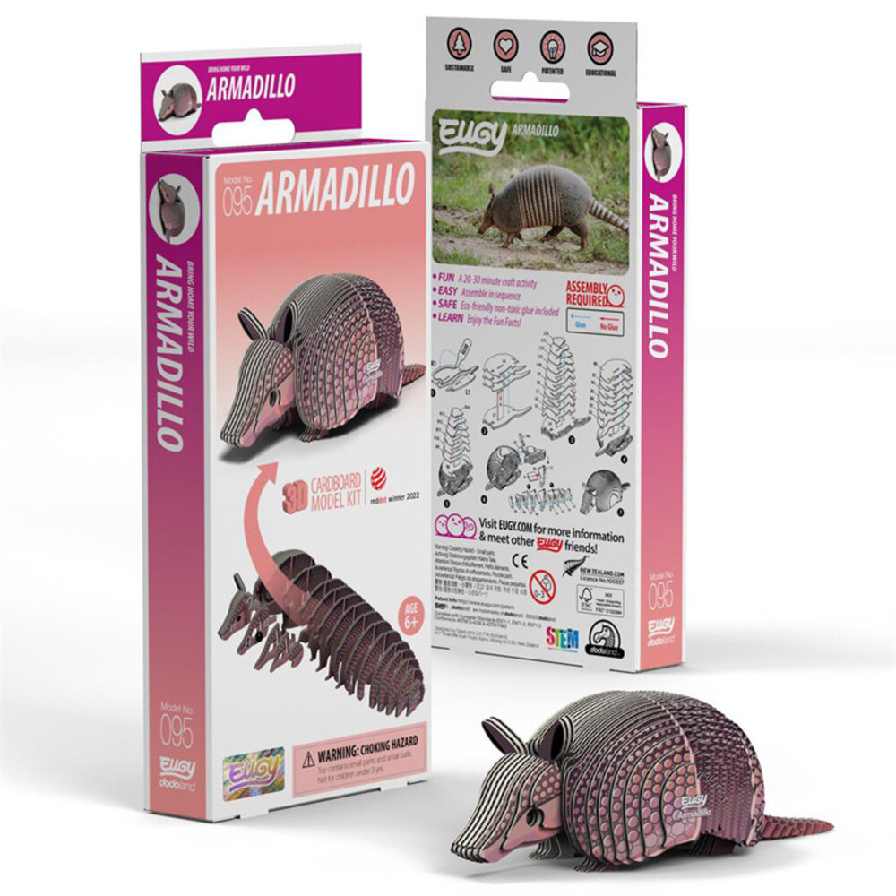 Eugy Eugy - 3d model - armadillo Eugy Eugy - 3d model - armadillo