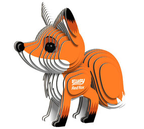 Eugy Eugy - 3d model - rode vos Eugy Eugy - 3d model - rode vos