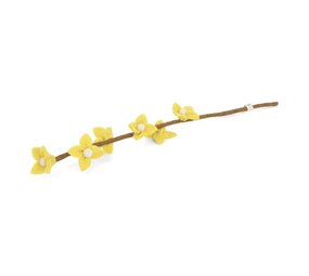 Gry & Sif Gry & sif - bloementak vilt - light yellow
