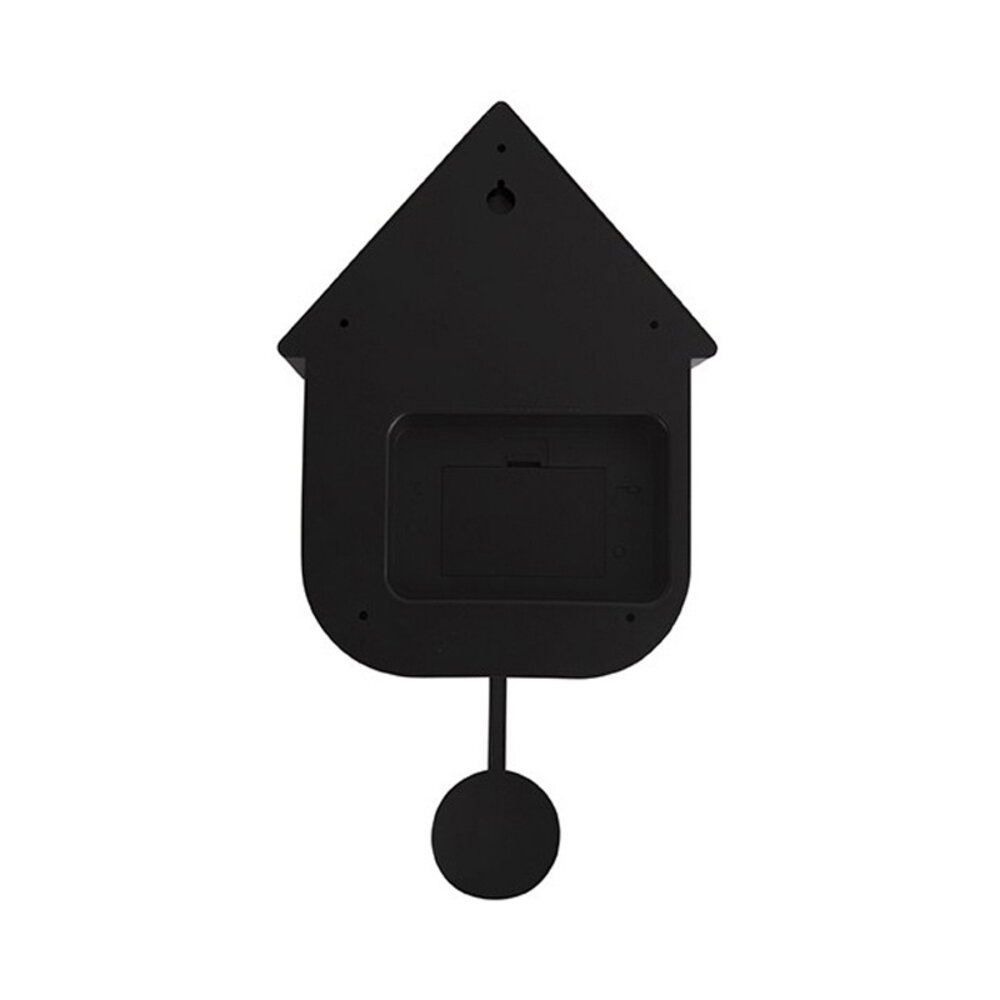 Karlsson Karlsson - wandklok - modern koekoeksklok - zwart Karlsson Karlsson - wandklok - modern koekoeksklok - zwart