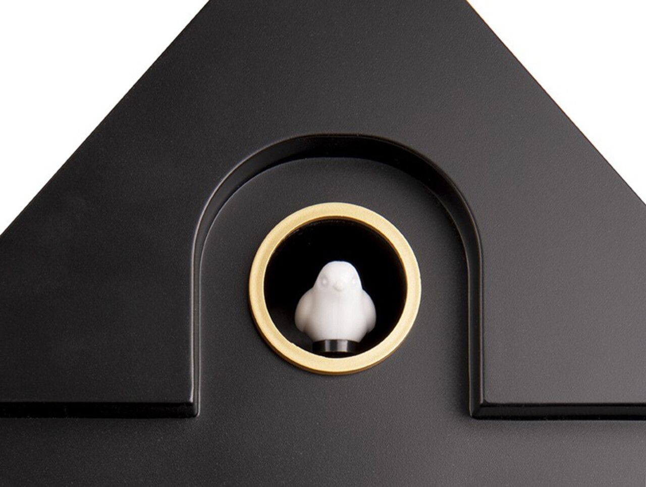 Karlsson Karlsson - wandklok - modern koekoeksklok - zwart Karlsson Karlsson - wandklok - modern koekoeksklok - zwart
