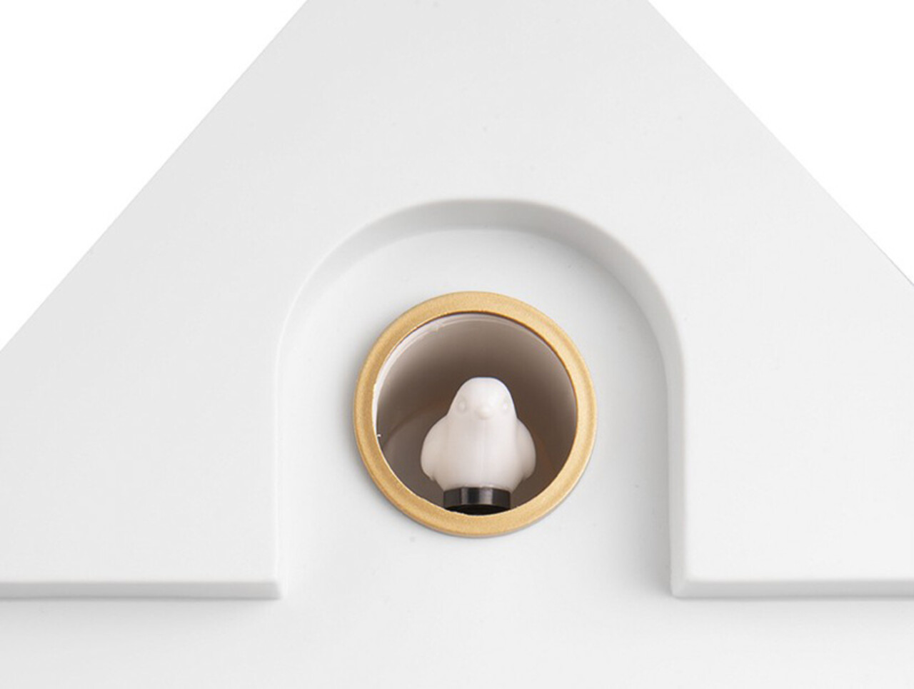 Karlsson Karlsson - wandklok - modern koekoeksklok - wit