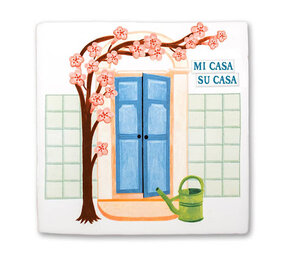 Storytiles Storytiles - tegel small - mi casa es su casa (10x10 cm) Storytiles Storytiles - tegel small - mi casa es su casa (10x10 cm)