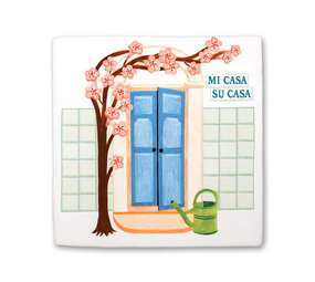Storytiles Storytiles - tegel small - mi casa es su casa (10x10 cm) Storytiles Storytiles - tegel small - mi casa es su casa (10x10 cm)