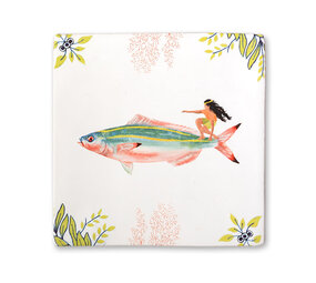 Storytiles Storytiles - tegel small - riding the waves (10x10 cm) Storytiles Storytiles - tegel small - riding the waves (10x10 cm)
