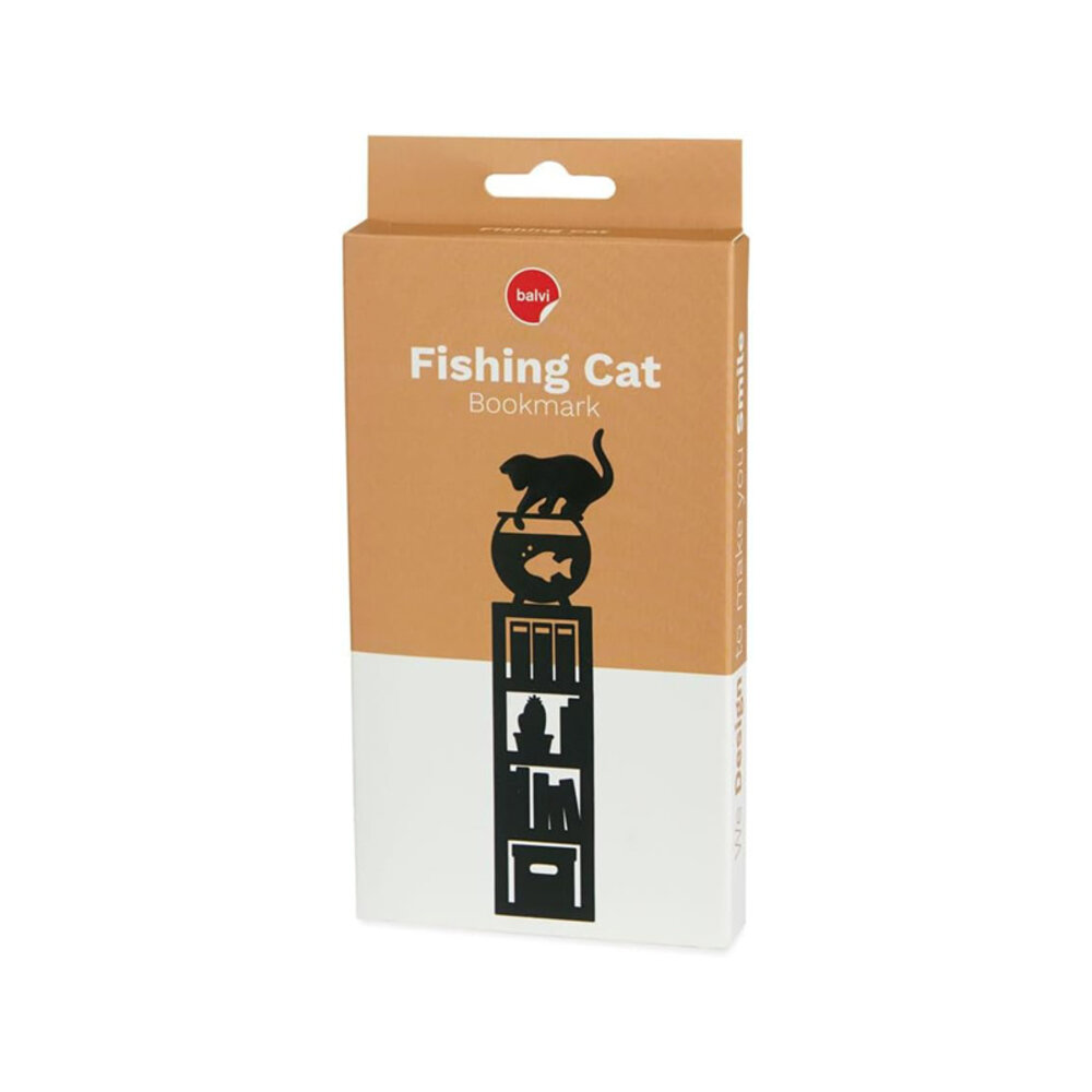 Balvi Balvi - boekenlegger - vissende kat