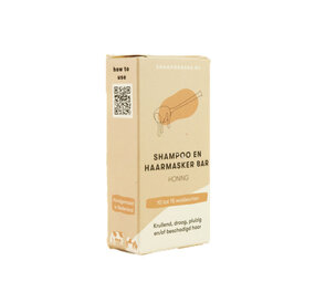 Shampoo bars SB - mini shampoo & haarmasker - honing Shampoo bars SB - mini shampoo & haarmasker - honing
